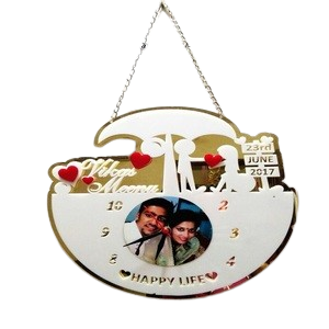 Acrylic-Hangging-Watch-kanpur-best-watch-shop