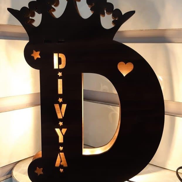 D-Letter-Lamp-wooden-lamp-shop-kanpur